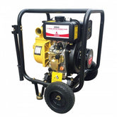 Alemlube - Diesel Driven 2" Diesel & Water Transfer Engine Pump, Pull Start – 500L/Min | D50